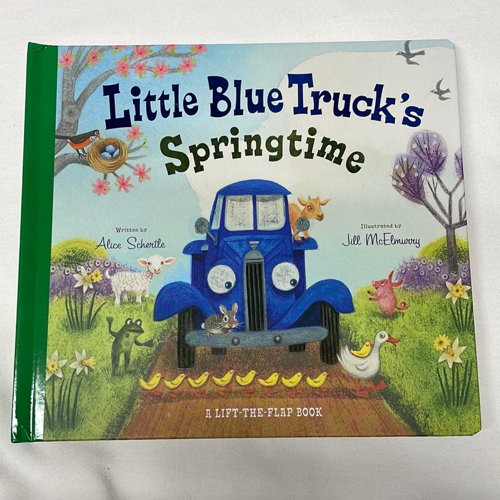 NWT Little Blue Truck’s Springtime Children’s Book by Alice Schertle